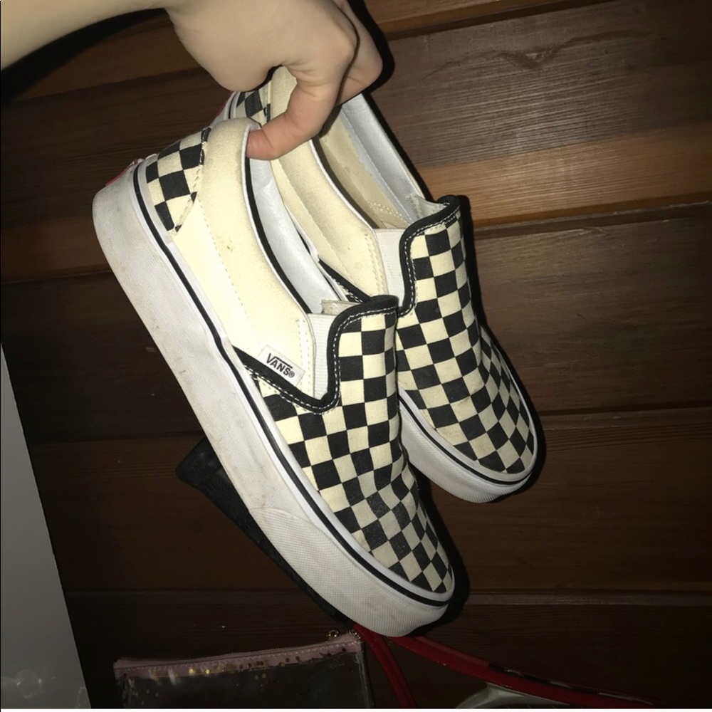 Slip On Checkered Vans